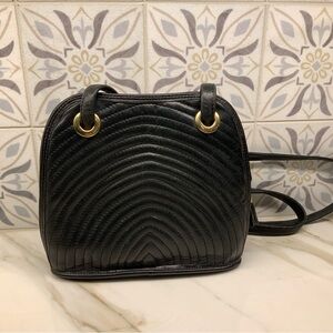 Elegant Black Quilted Women's Bag
